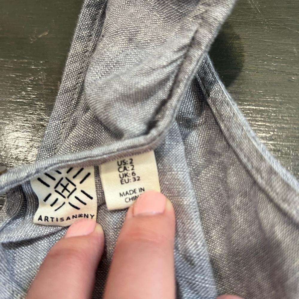 Artisan NY linen dress - Picture 7 of 8